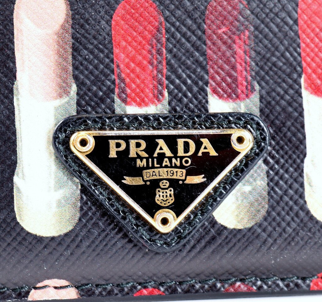 Saffiano Lipstick Card Wallet