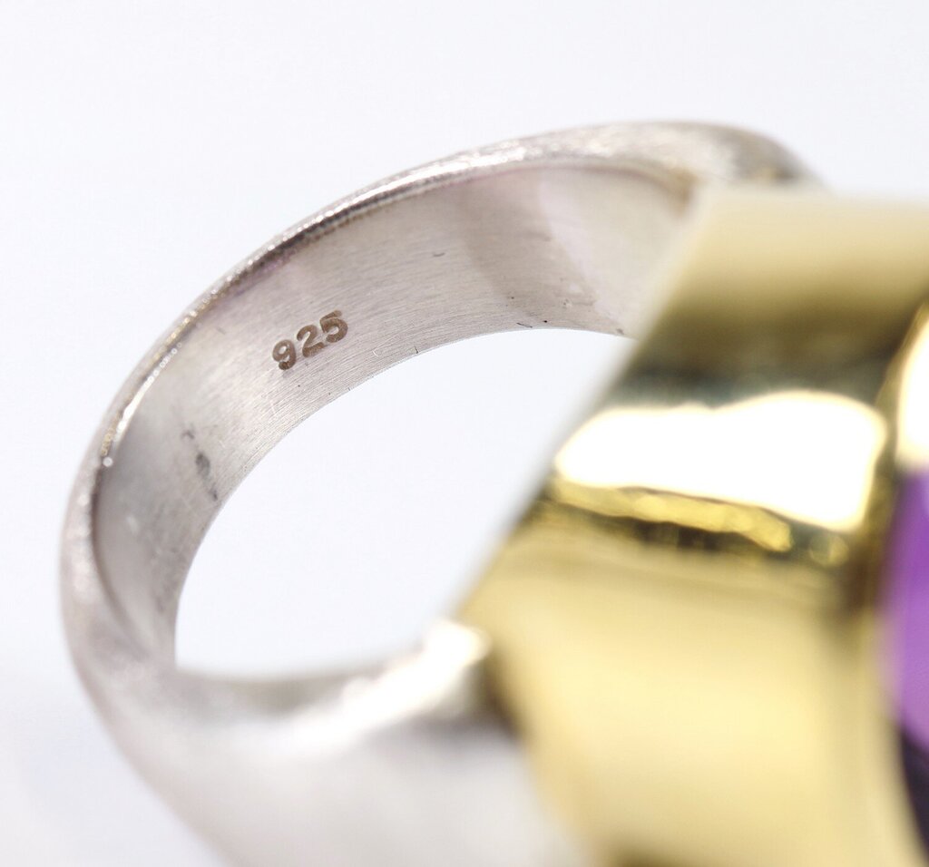 last chance! Teardrop Amethyst Cocktail Ring (8)