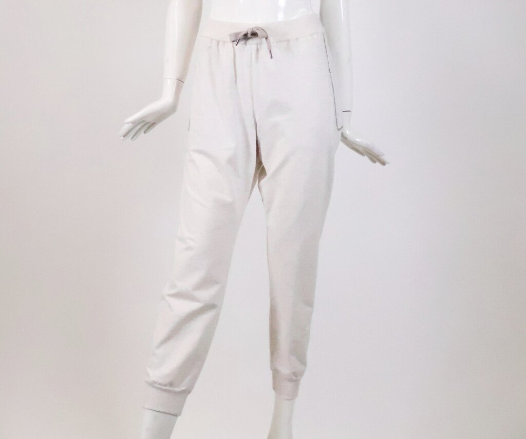 Light Sweatpants with Monili Pocket Trim (L)