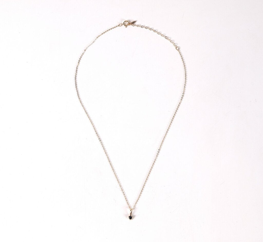 Gold Vermeil and Tanzanite 'Aura' Necklace