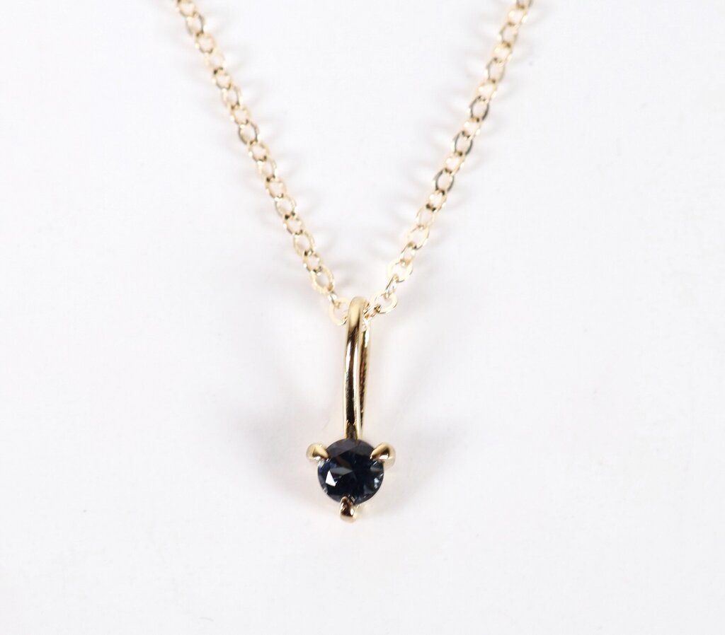 Gold Vermeil and Tanzanite 'Aura' Necklace