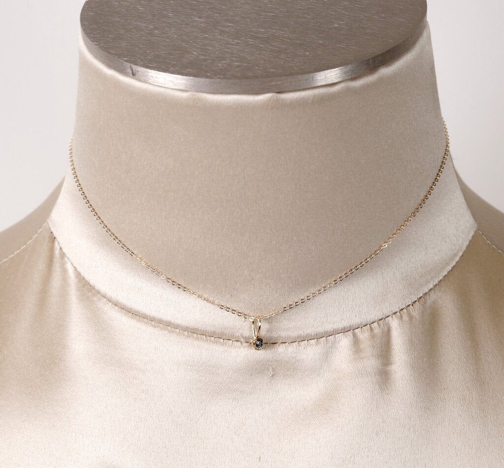 Gold Vermeil and Tanzanite 'Aura' Necklace