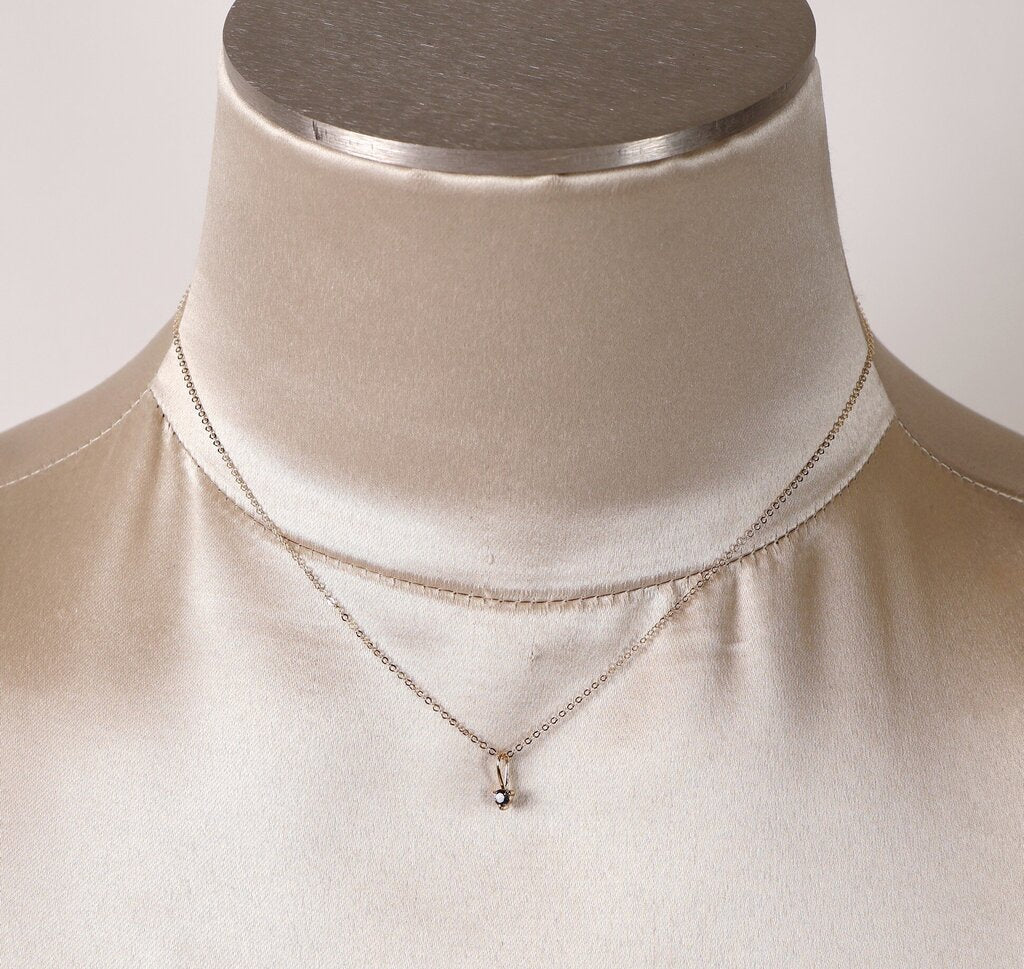 Gold Vermeil and Tanzanite 'Aura' Necklace