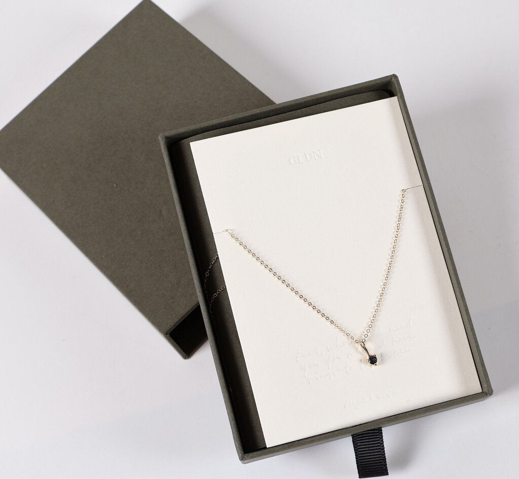 Gold Vermeil and Tanzanite 'Aura' Necklace