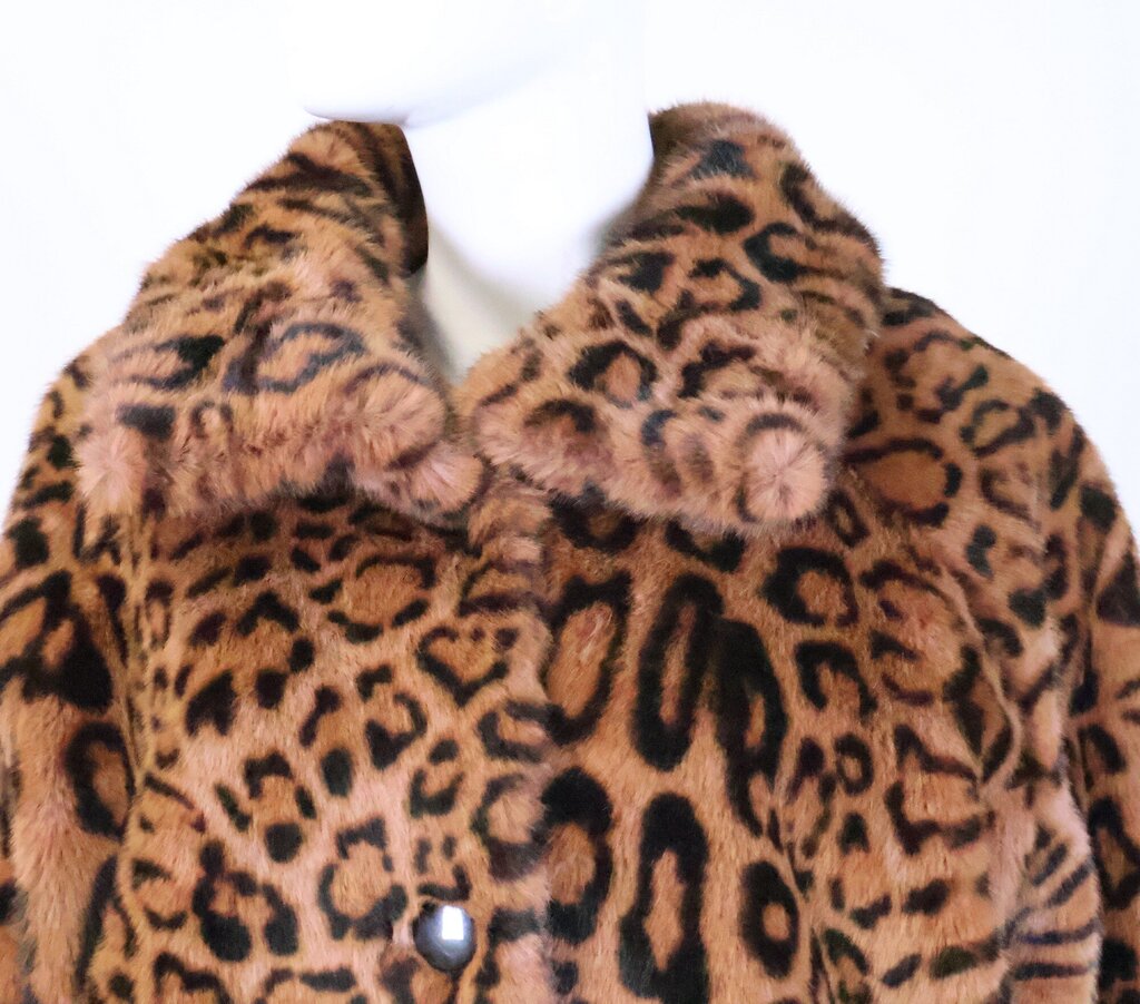 Leopard Furry Coat (S)