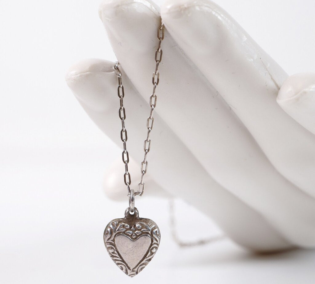 Sterling Heart Pendant (30)