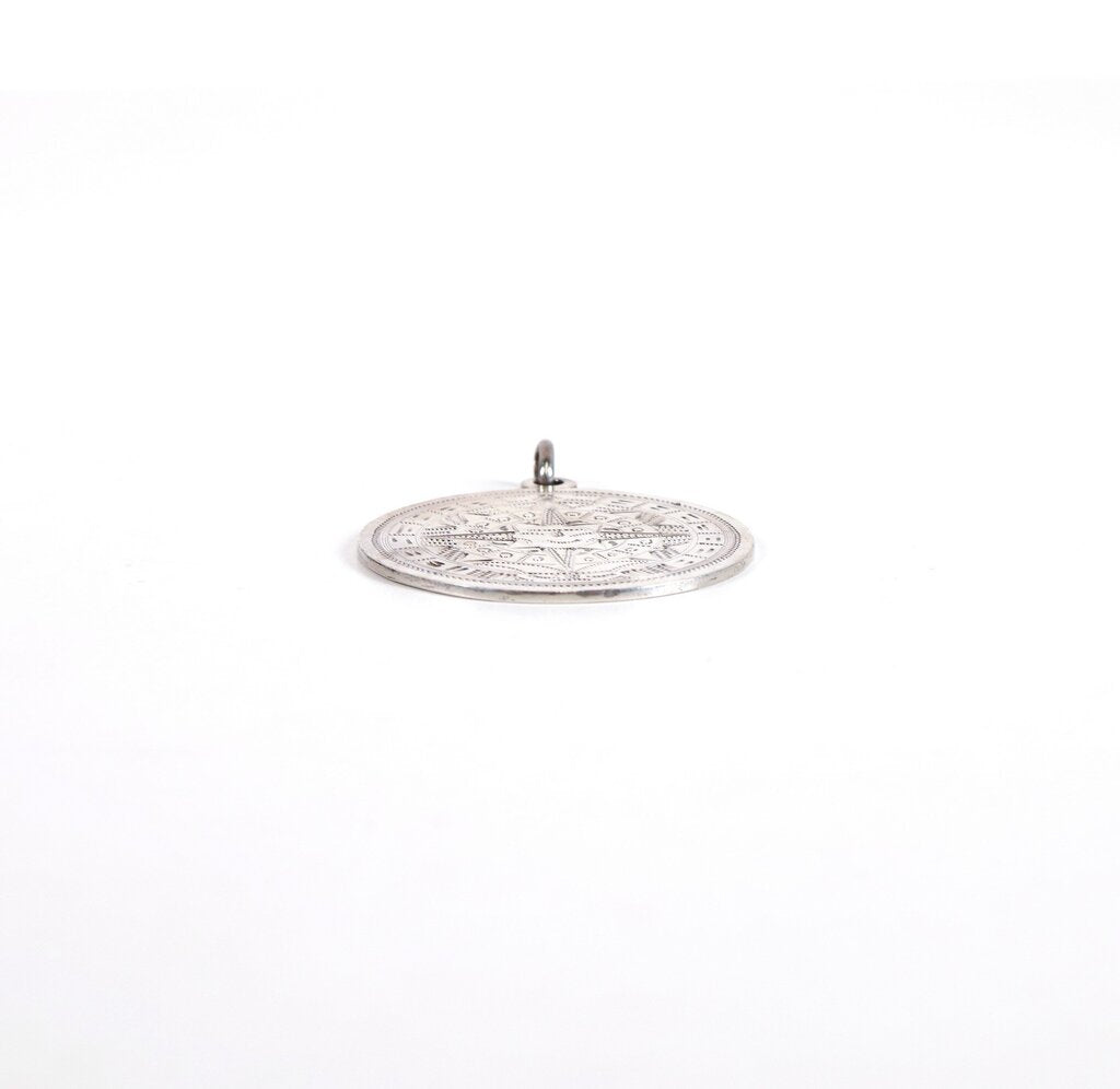 Sterling 'Aztec Sun' Pendant
