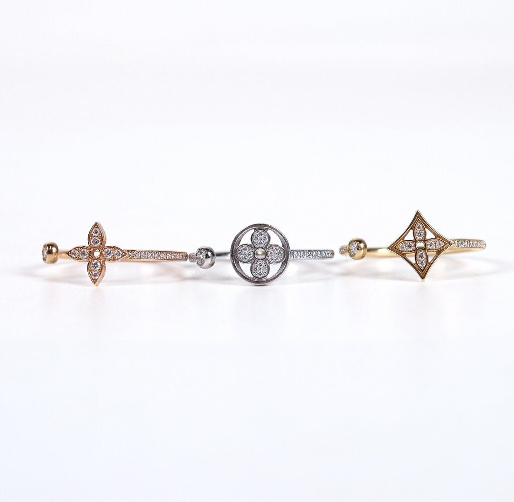 Idylle Blossom Pave Ring Trio (8)