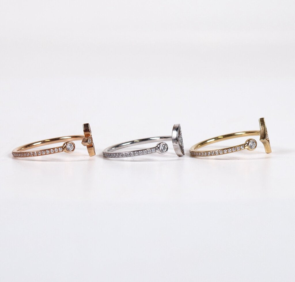 Idylle Blossom Pave Ring Trio (8)