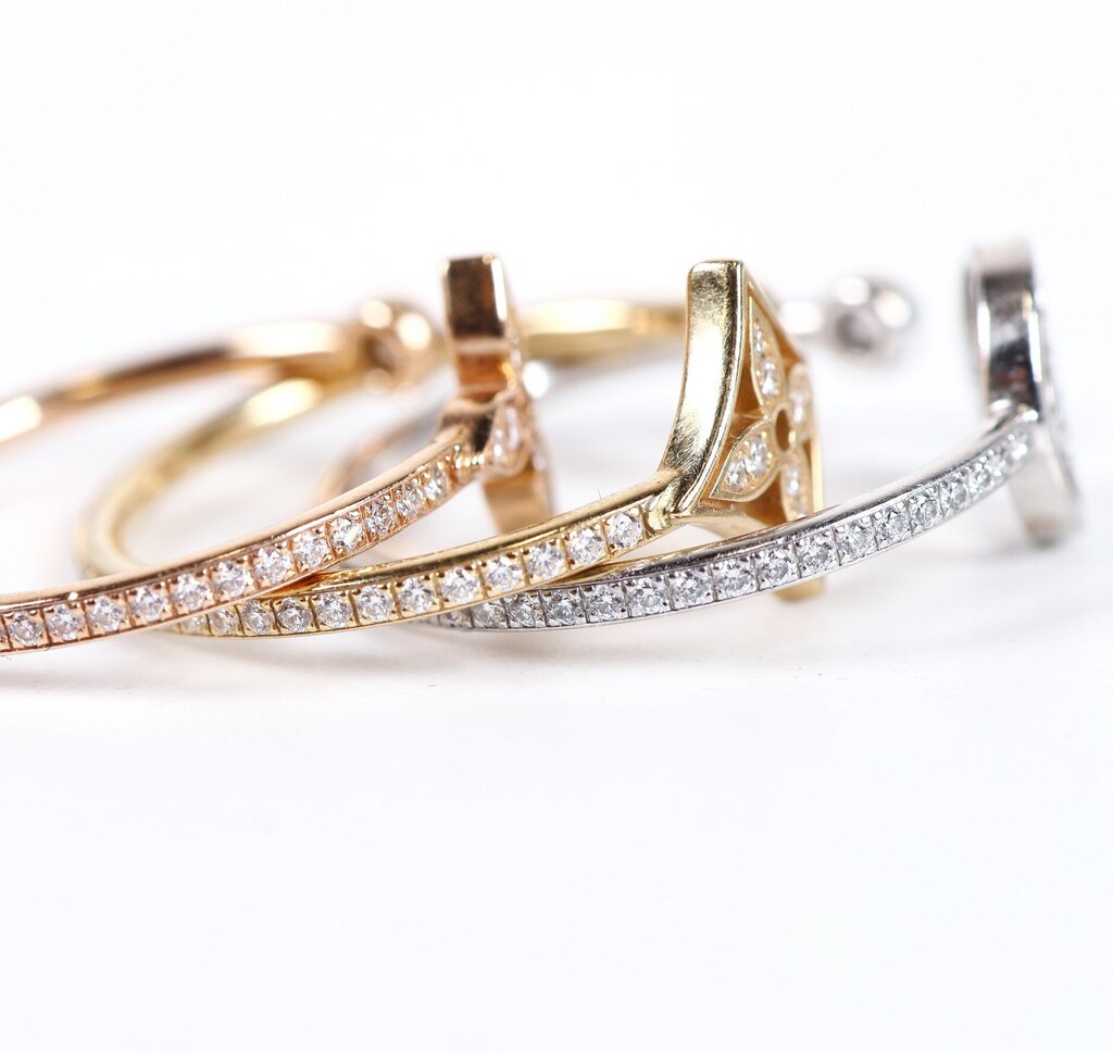 Idylle Blossom Pave Ring Trio (8)