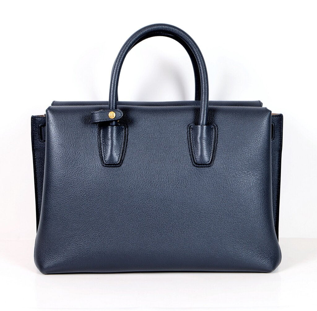 'Milla' Grey Top Handle Bag