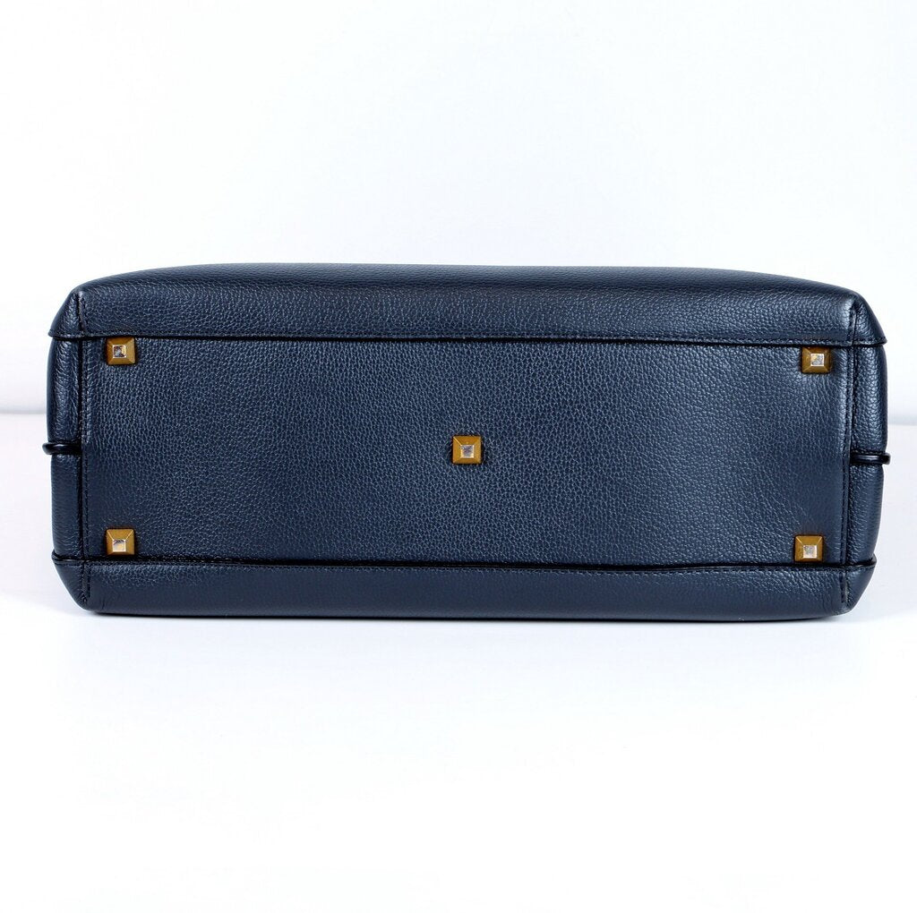 'Milla' Grey Top Handle Bag