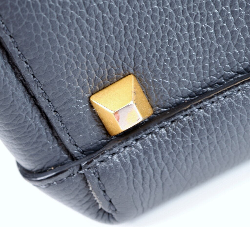 'Milla' Grey Top Handle Bag