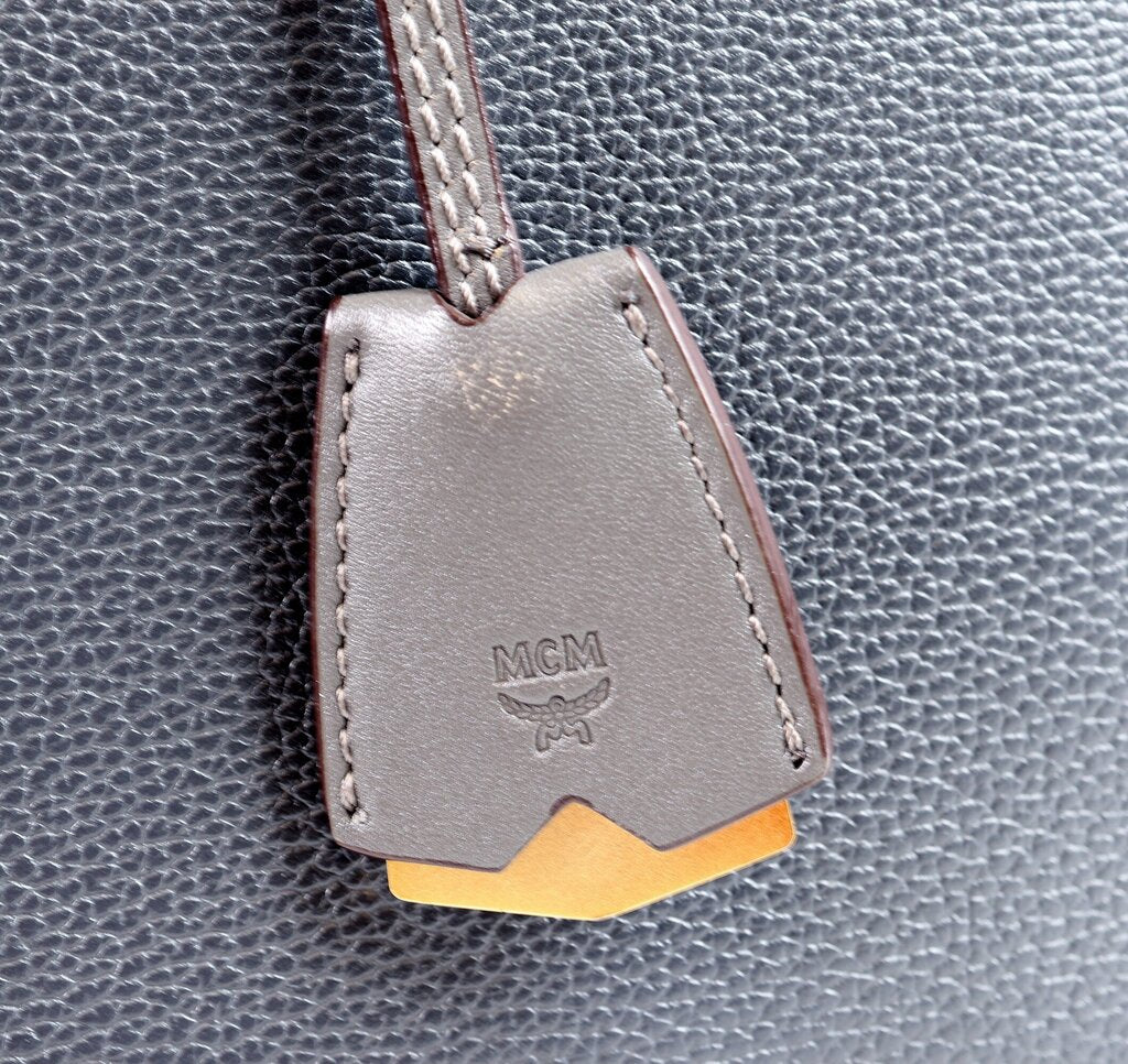 'Milla' Grey Top Handle Bag