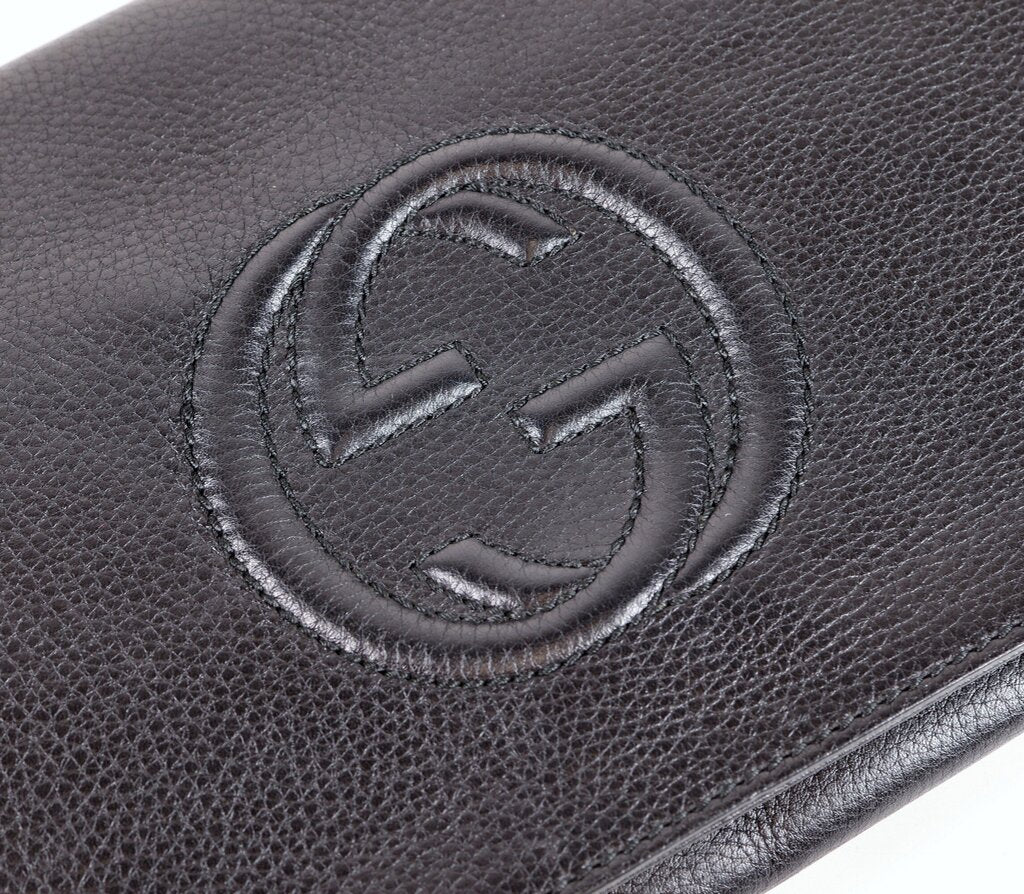 Black Soho Clutch with Tassel