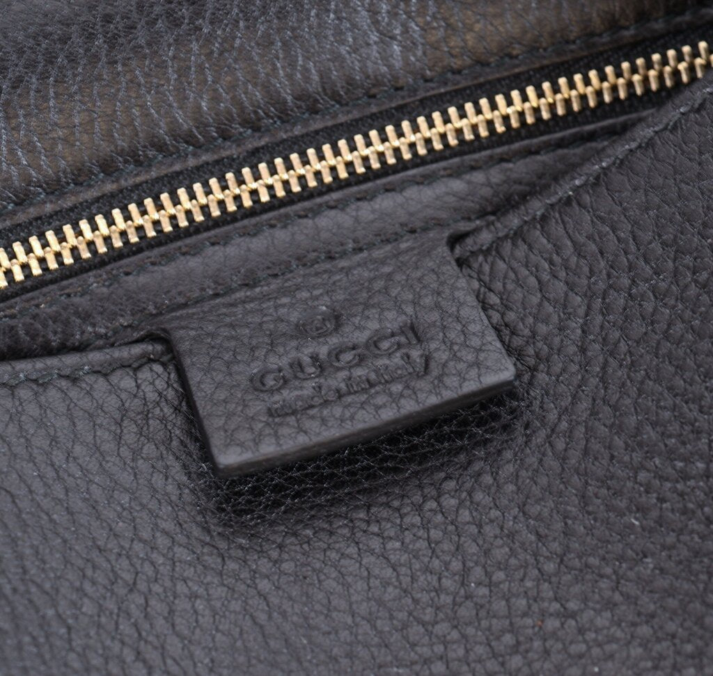 Black Soho Clutch with Tassel