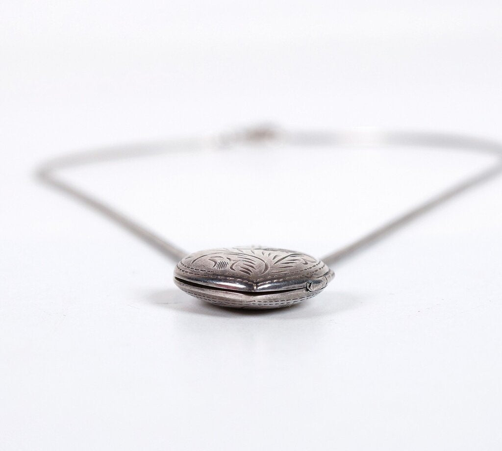 Sterling Heart Locket