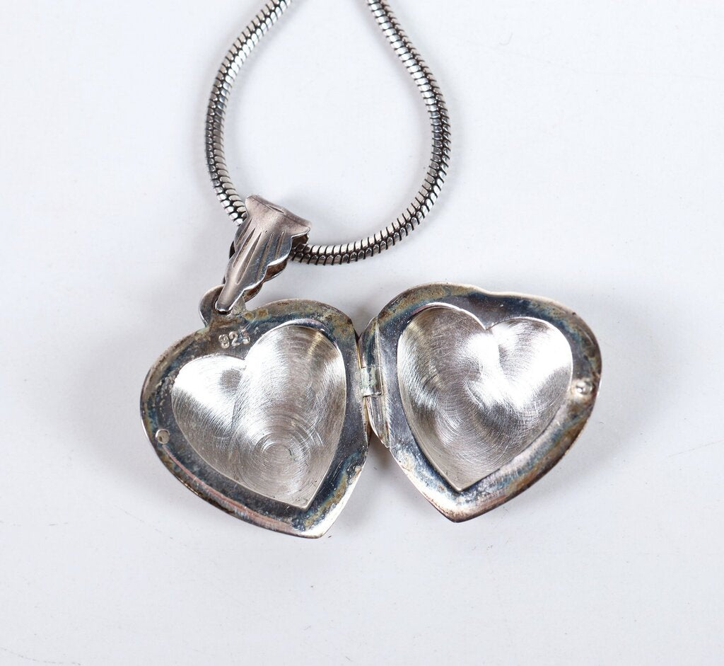 Sterling Heart Locket