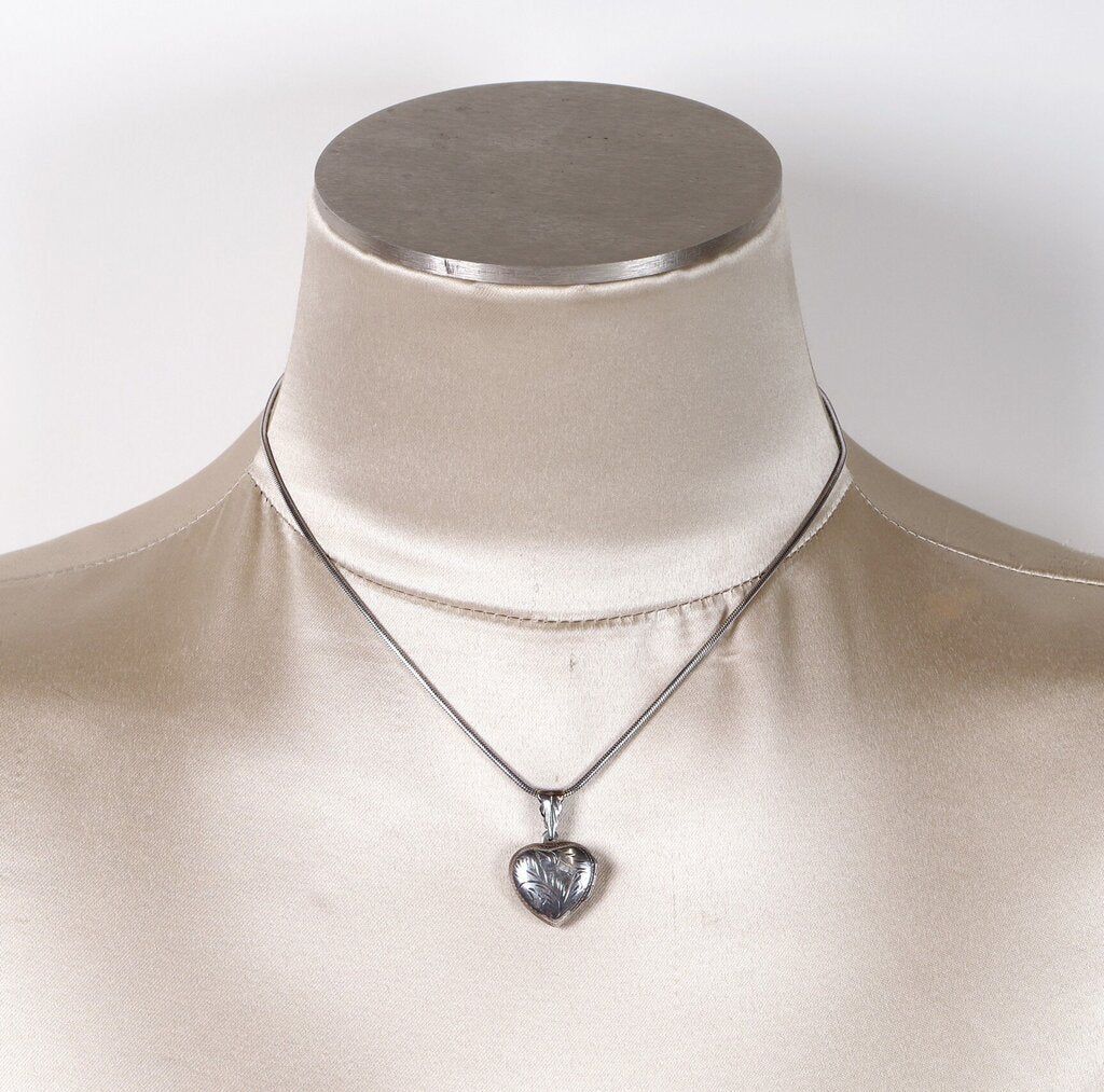 Sterling Heart Locket