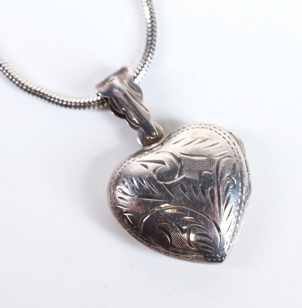 Sterling Heart Locket