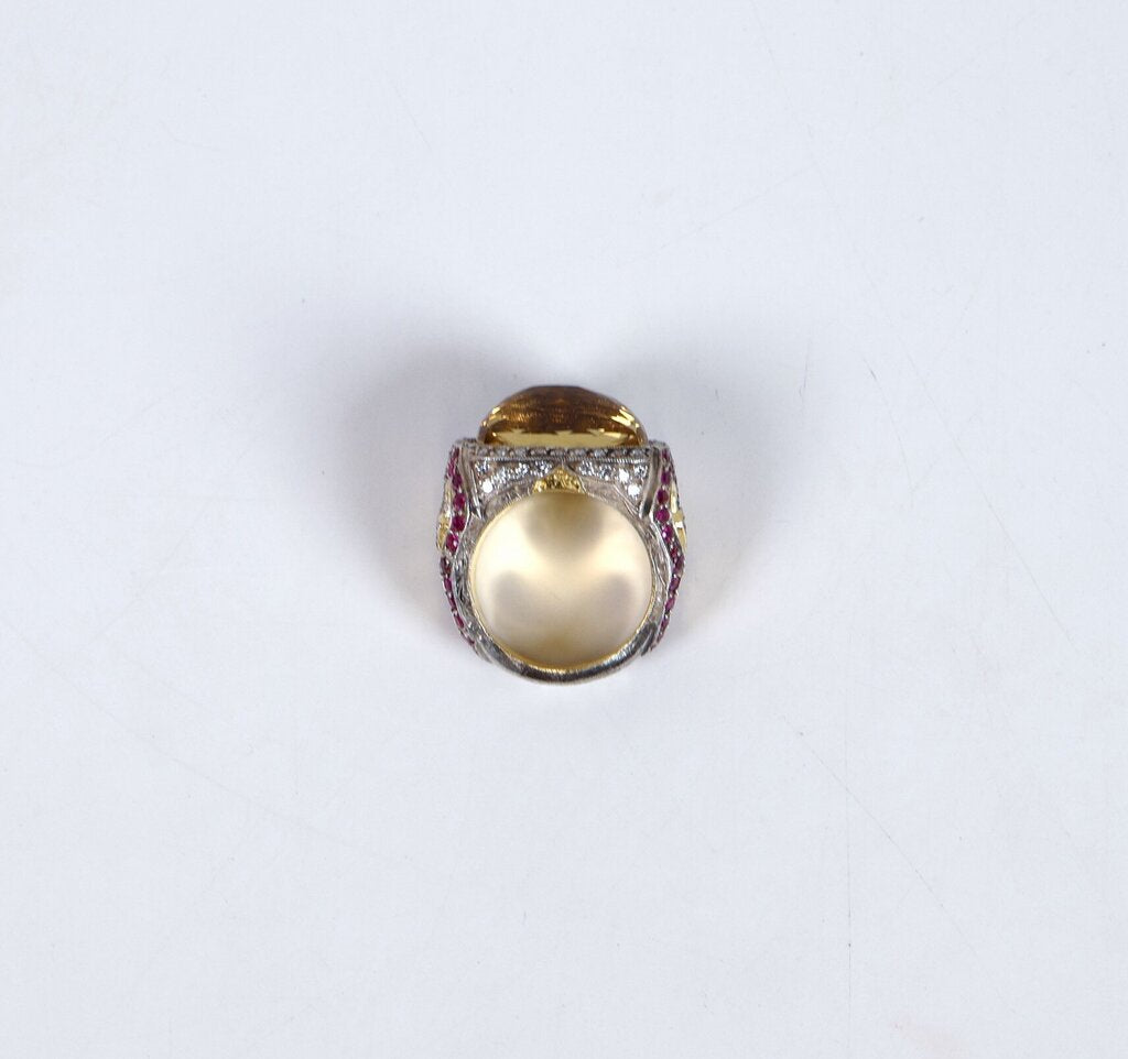 Gold and Sterling Ring (9)