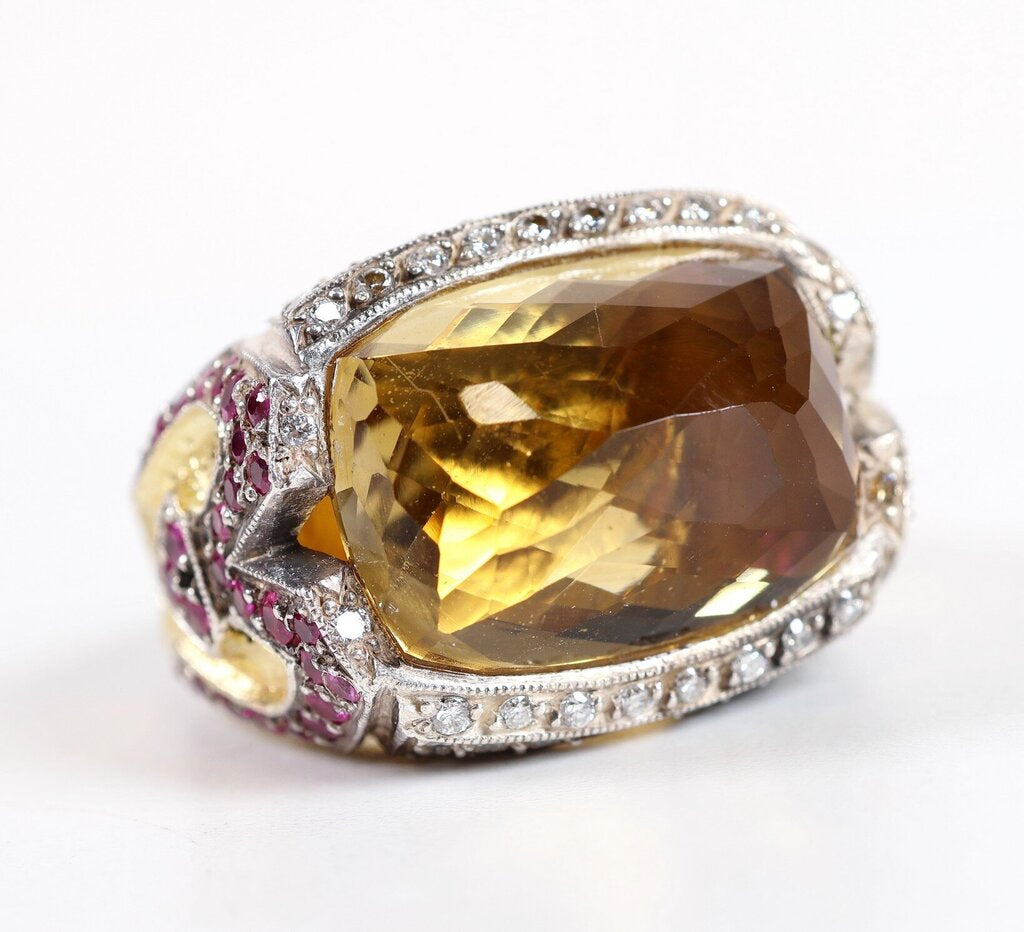 Gold and Sterling Ring (9)