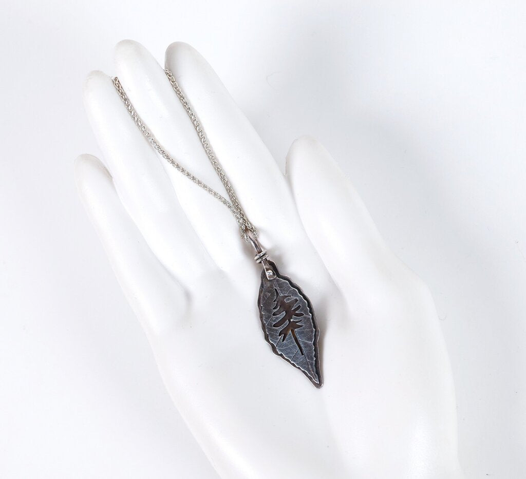 Sterling 'Lone Tree' Pendant