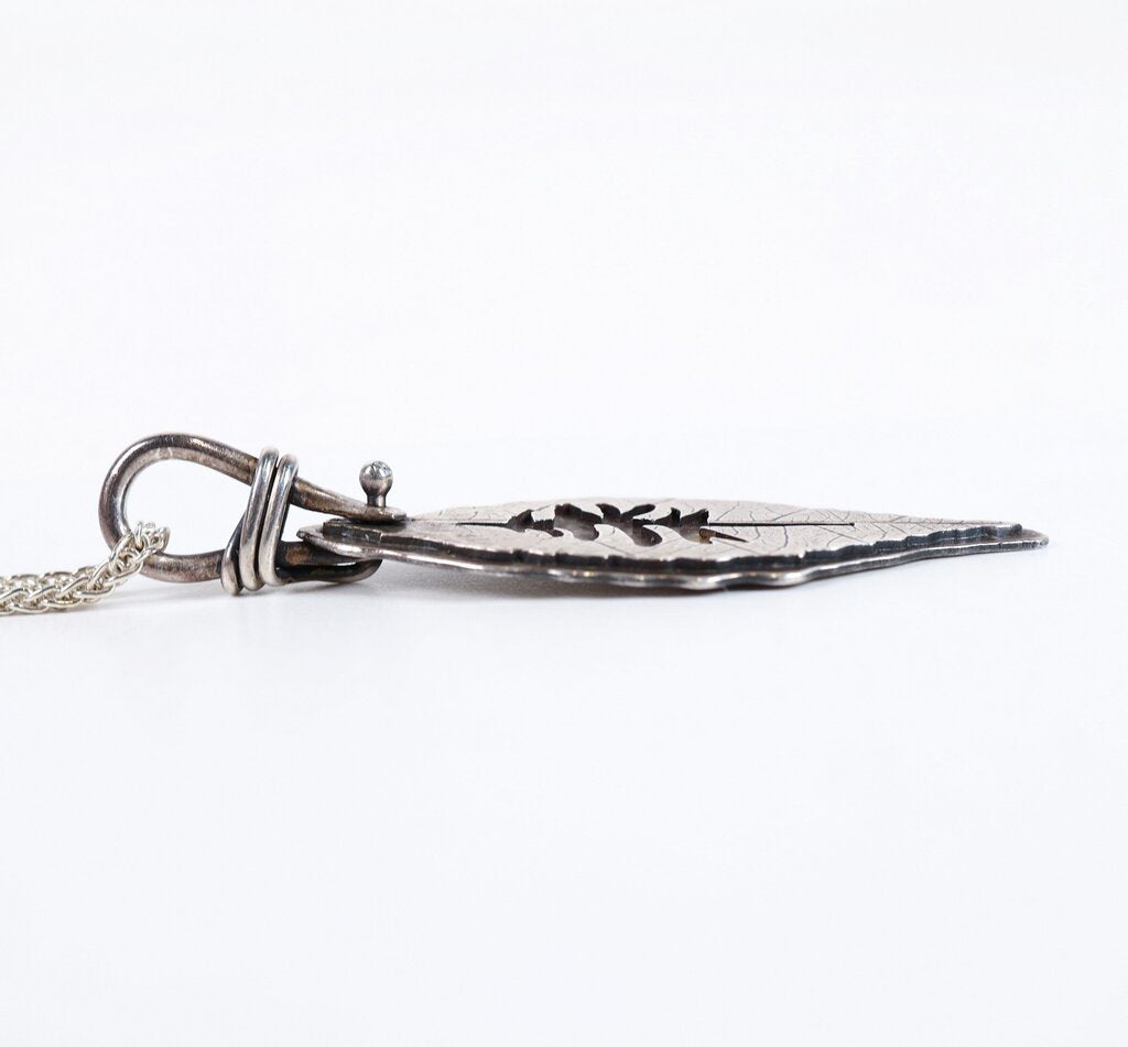 Sterling 'Lone Tree' Pendant