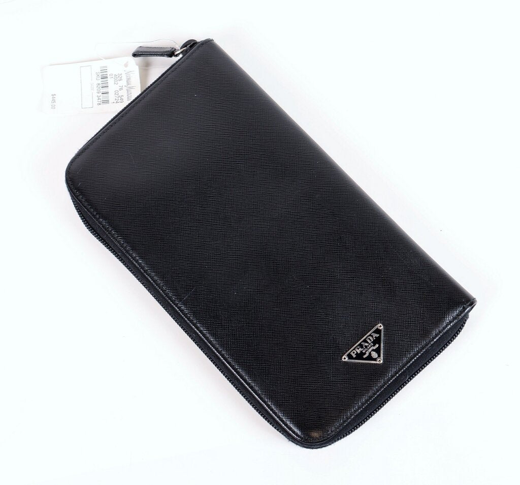 Saffiano Zip Around Organizer