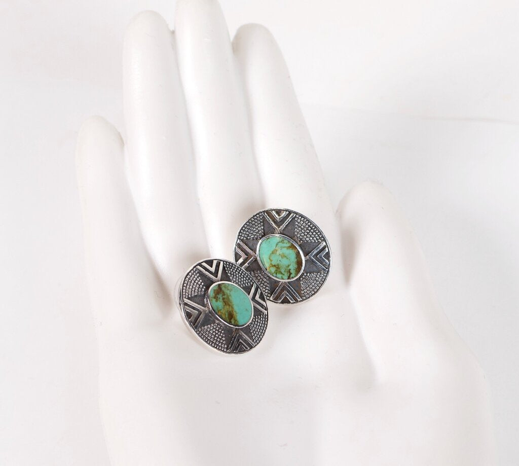 Sterling and Turquoise Earrings