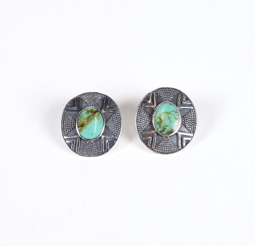 Sterling and Turquoise Earrings