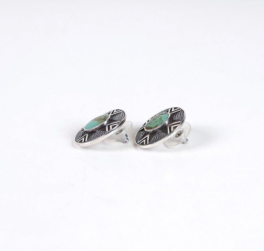 Sterling and Turquoise Earrings