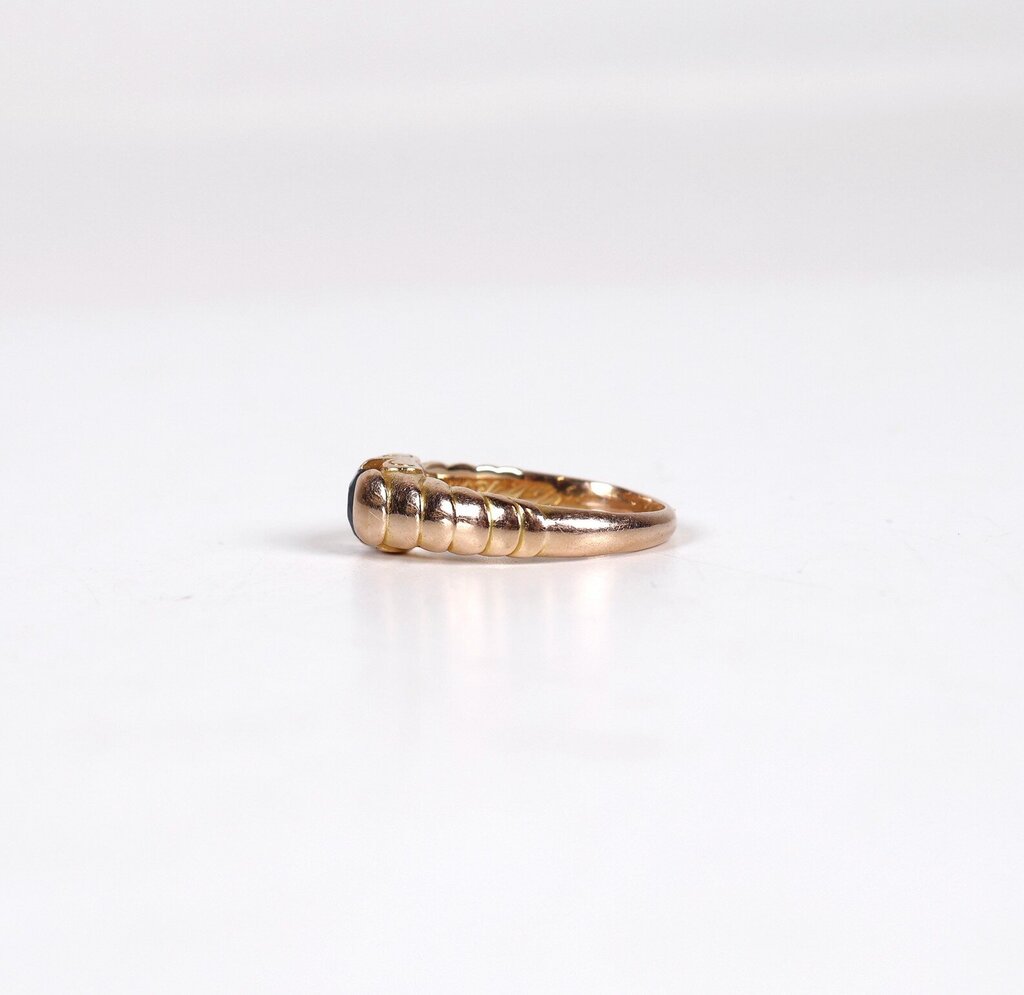 1890s Era 17/18K Gold and Sapphire Ring (5.75)