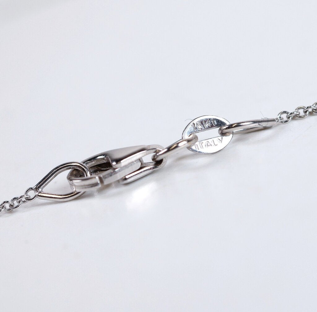 18K Gold and Floating Diamond Trio Necklace