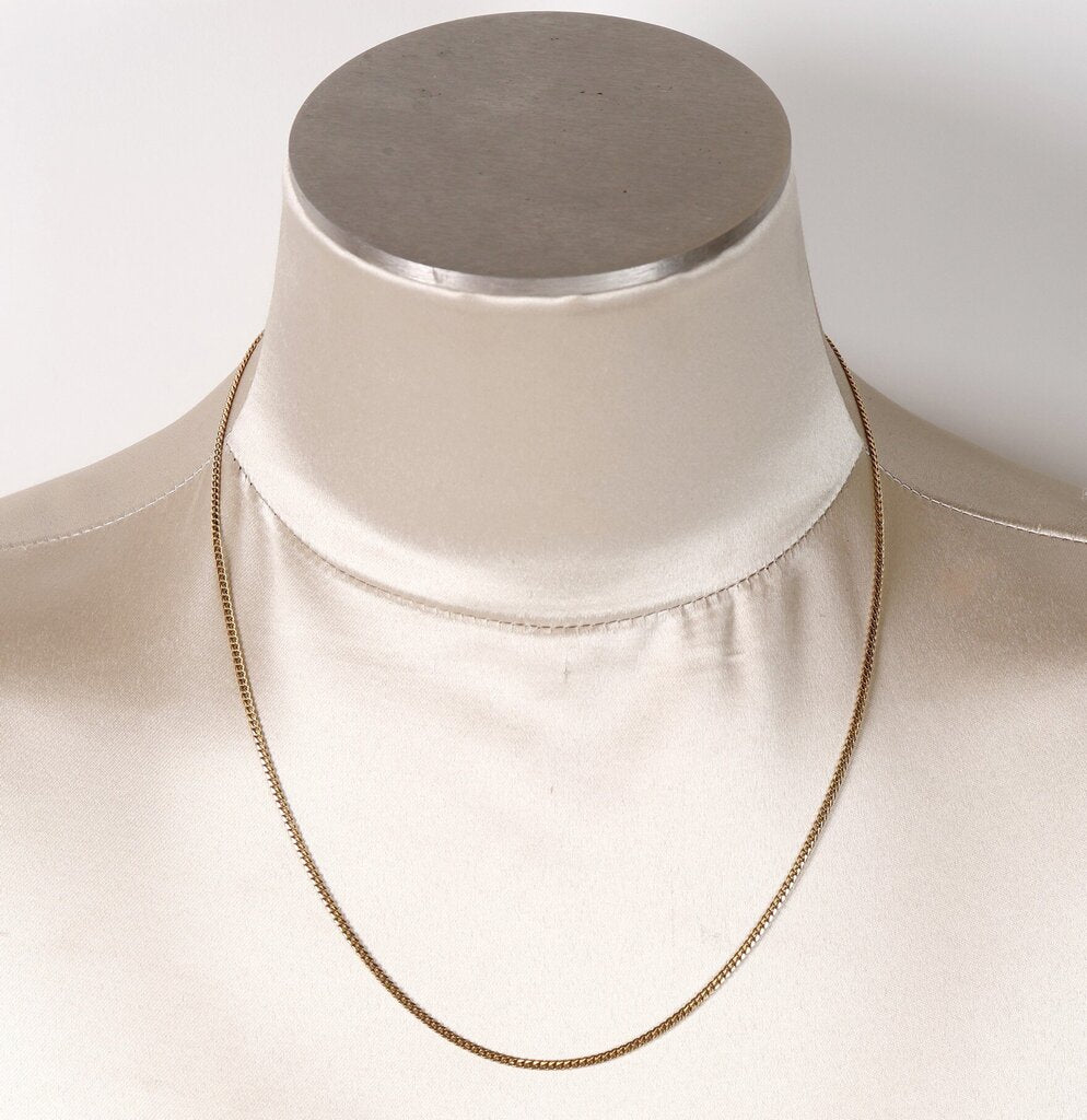 18K Chain Curb Chain