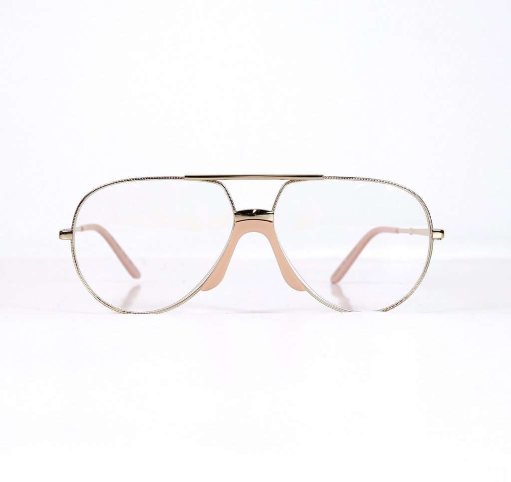 Pink and Gold Frame Blue Light Glasses