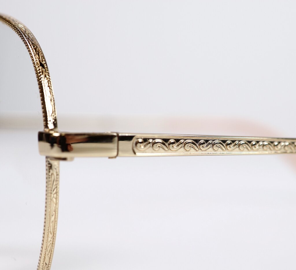 Pink and Gold Frame Blue Light Glasses