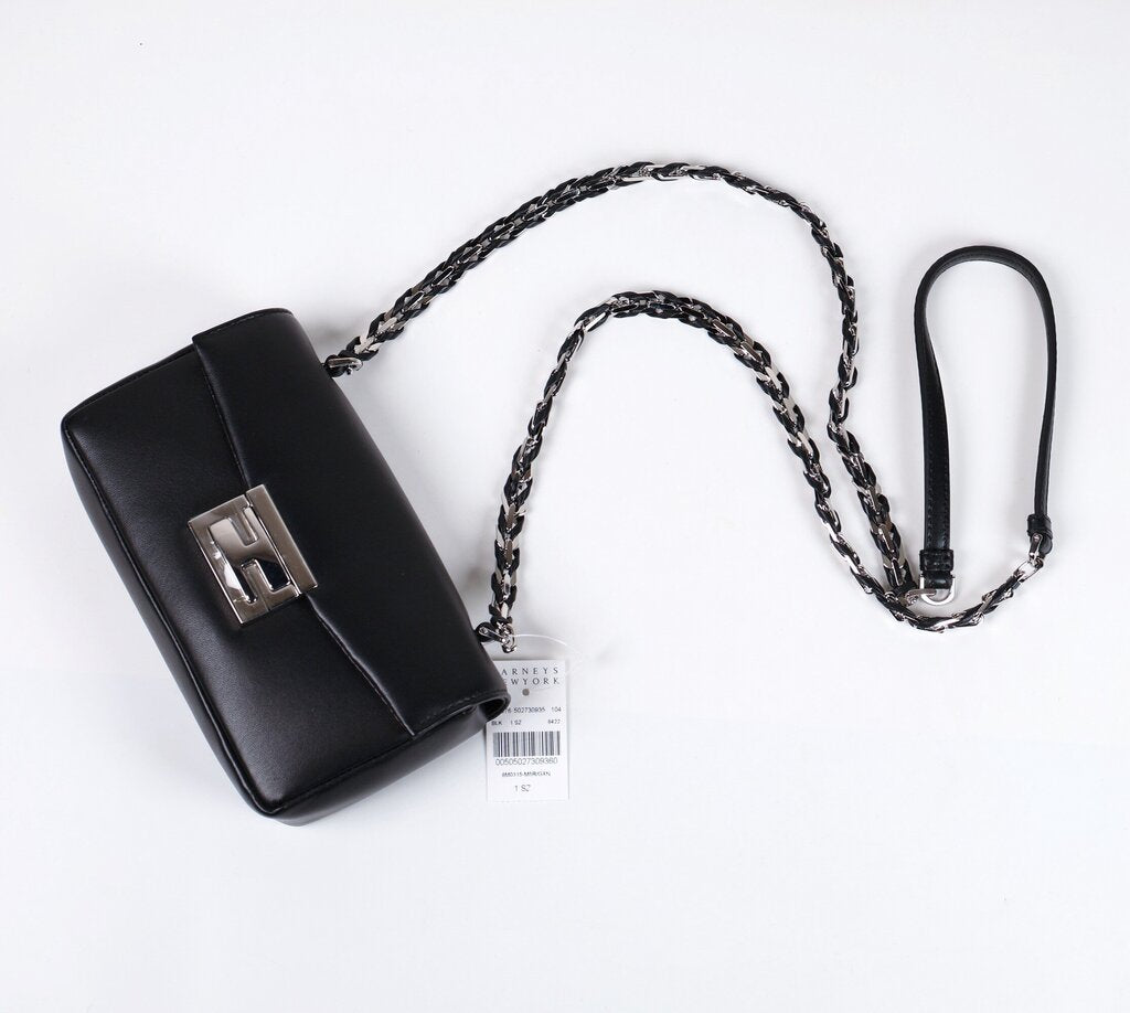 Black Mini Baguette Crossbody