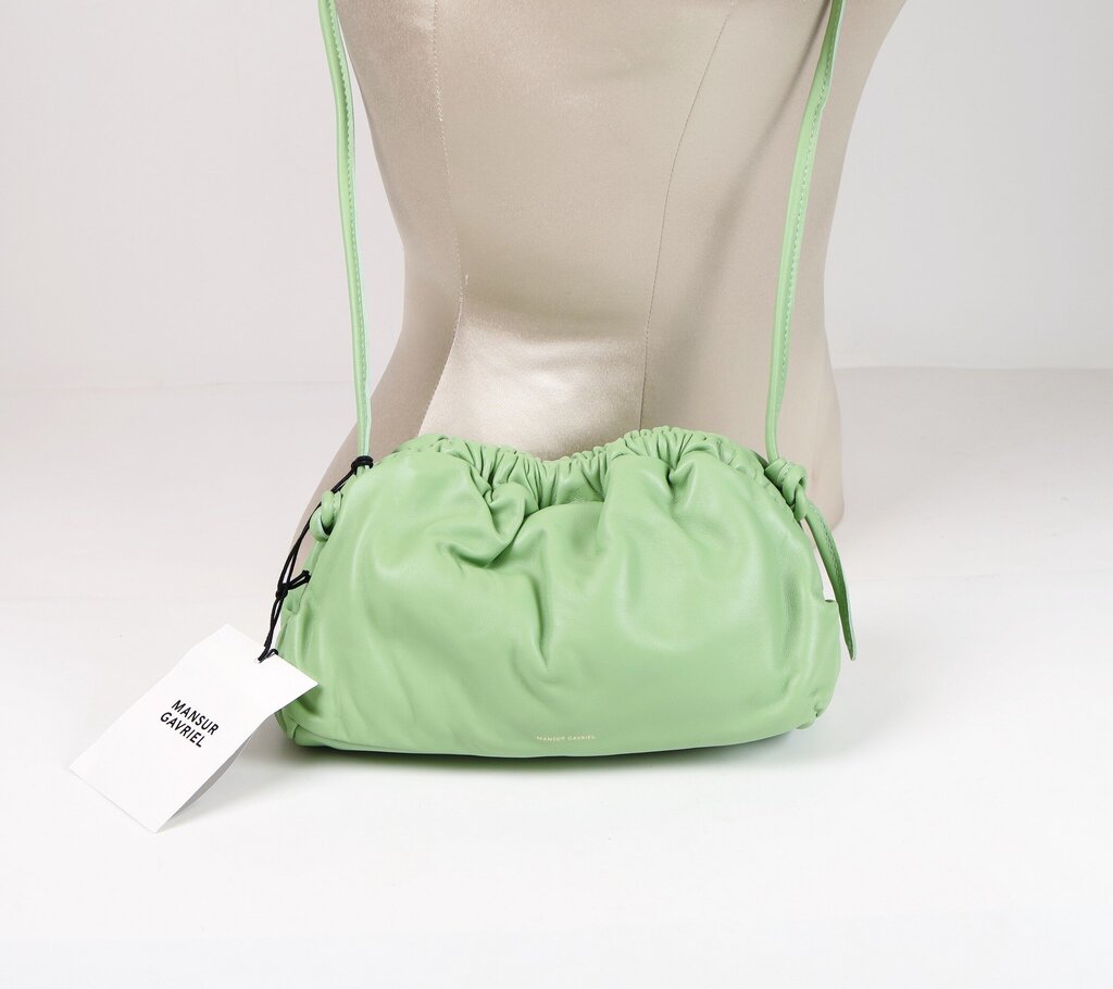Green Mini Cloud Clutch