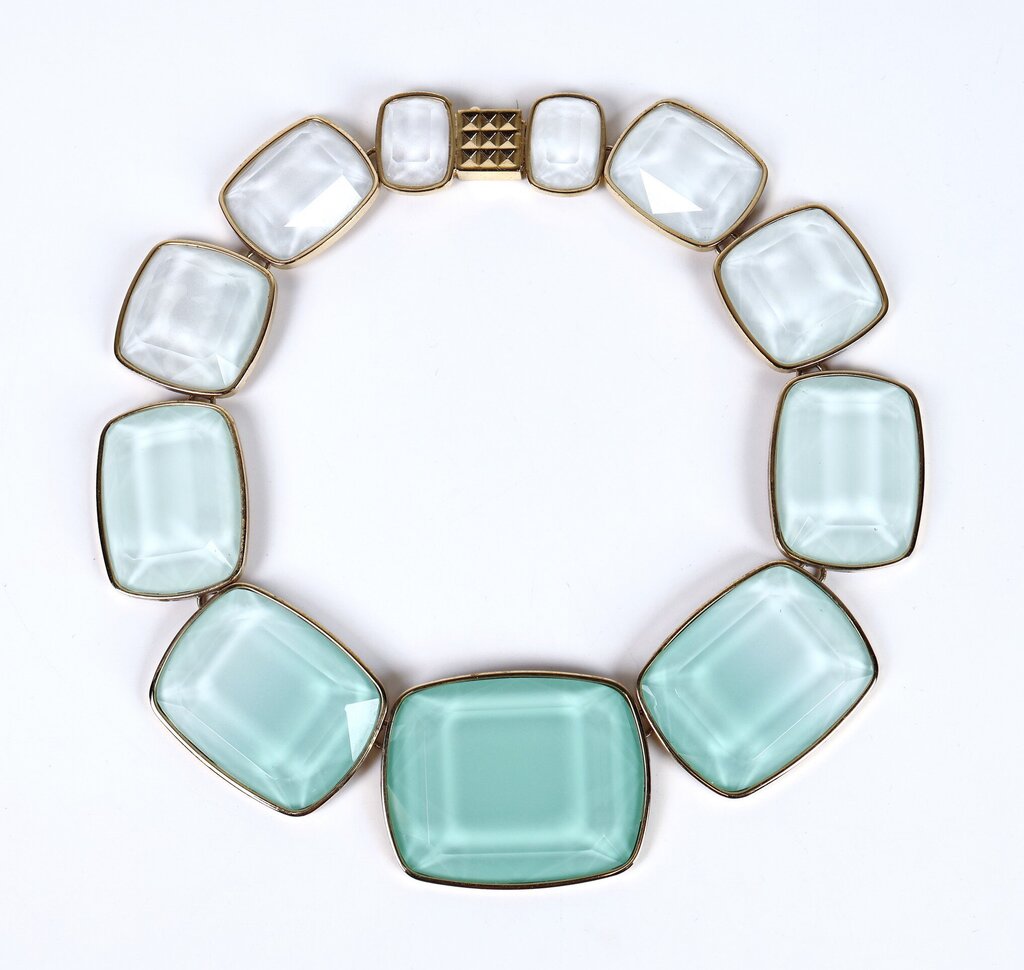 Sea Glass Chunky Statement Necklace