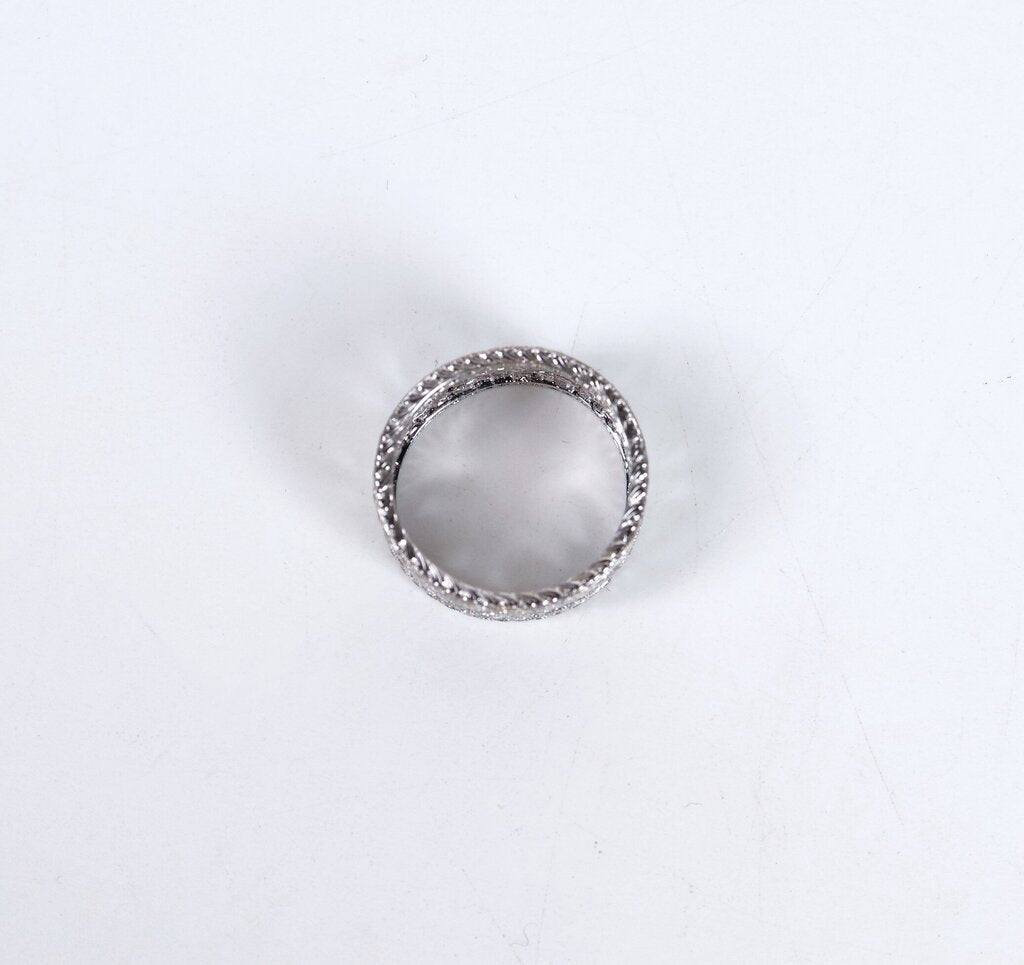 18K Milgrain Filigree Ring (5.5)