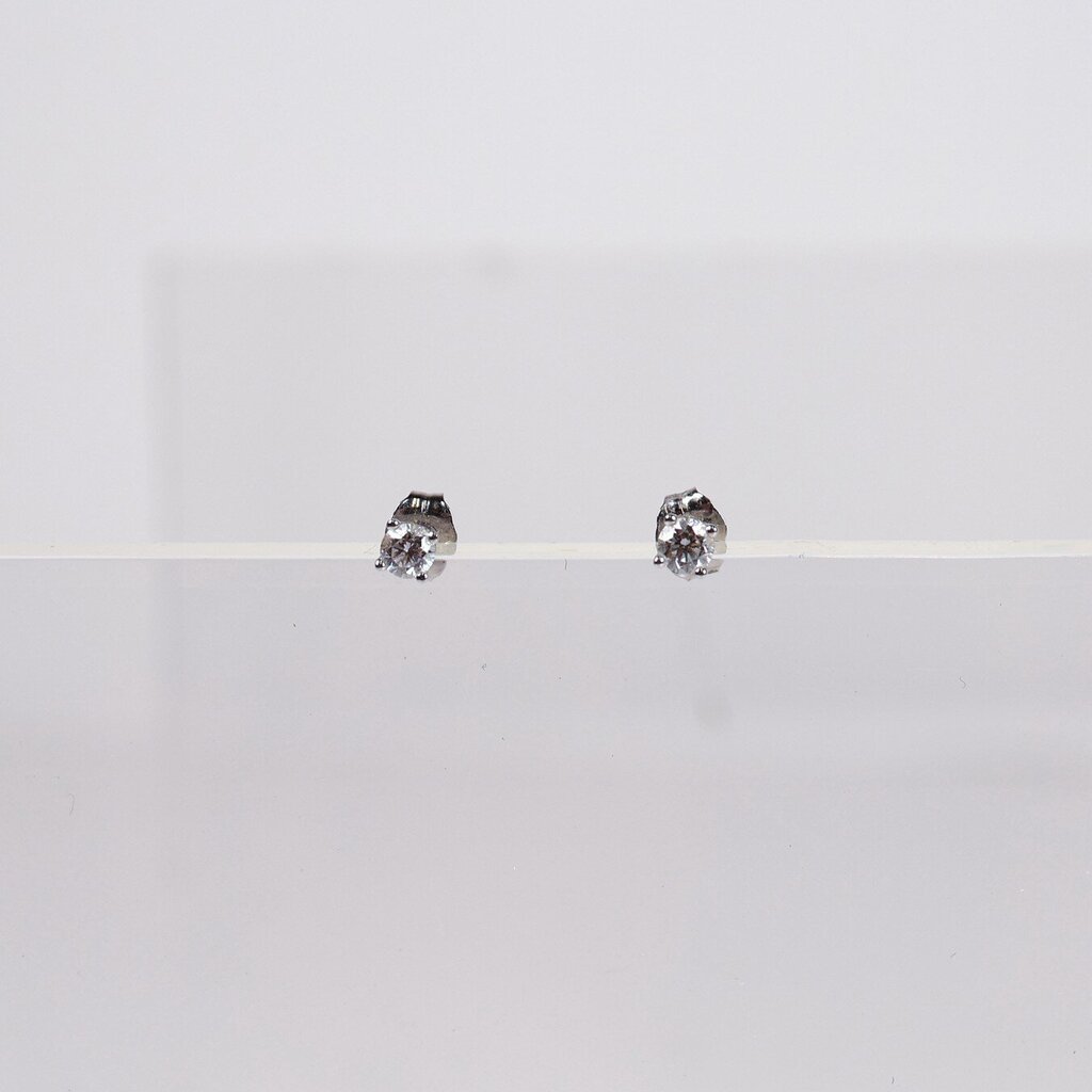 14K Gold and Lab Grown Diamond Studs