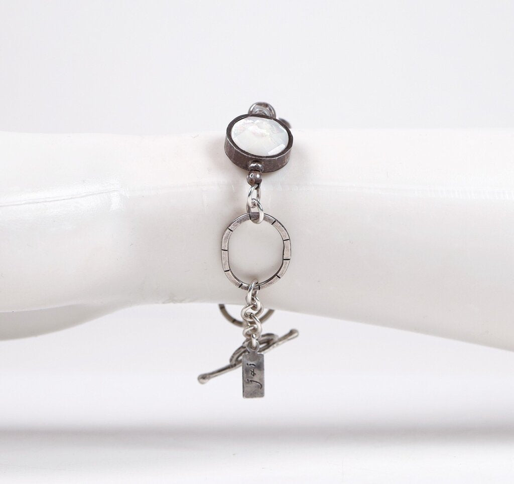 Sterling and Moonstone Bracelet