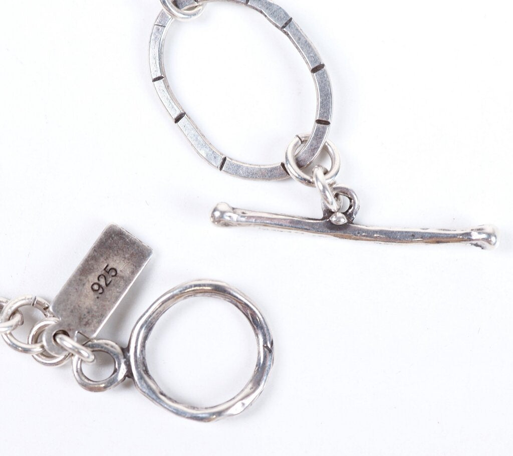 Sterling and Moonstone Bracelet