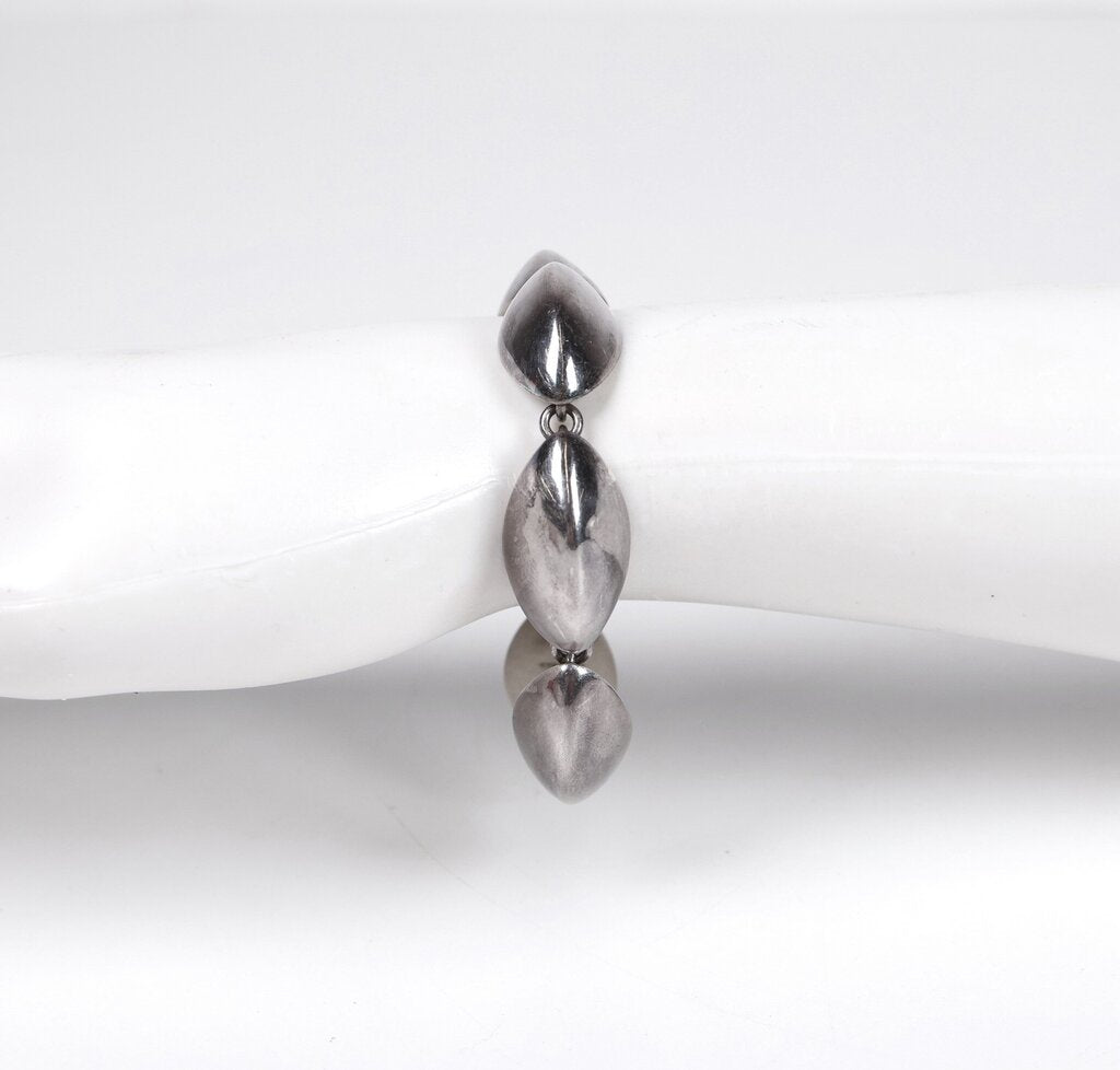 Sterling Silver Modern Bracelet #56