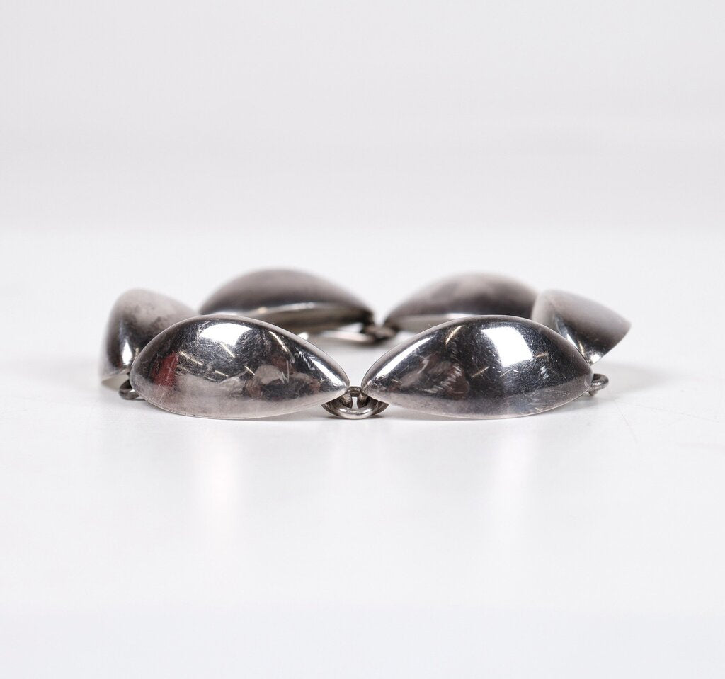 Sterling Silver Modern Bracelet #56