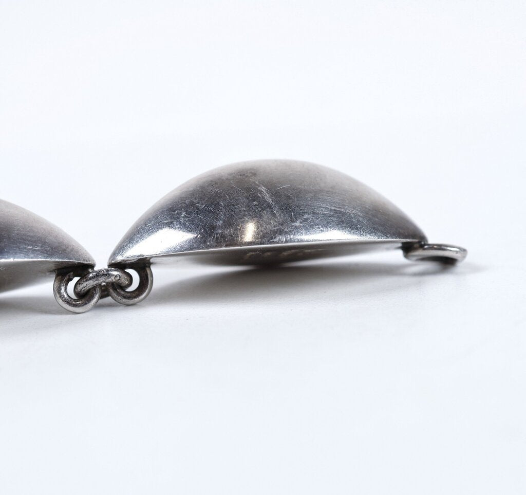 Sterling Silver Modern Bracelet #56