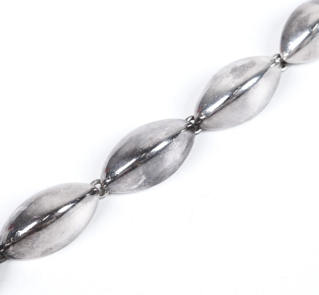 Sterling Silver Modern Bracelet #56