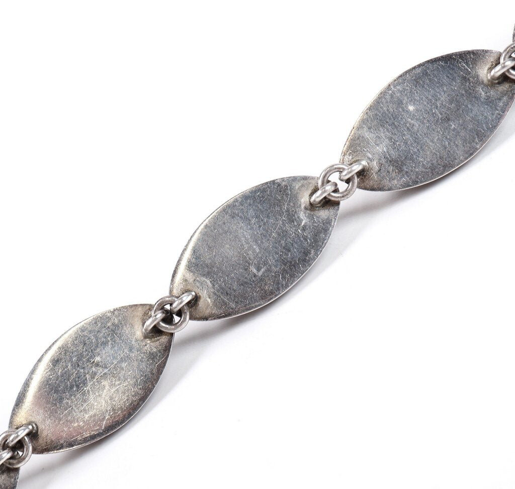 Sterling Silver Modern Bracelet #56