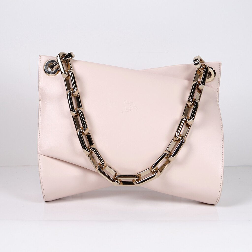 'Leche' "Loubitwist" Shoulder Bag Gold Chain
